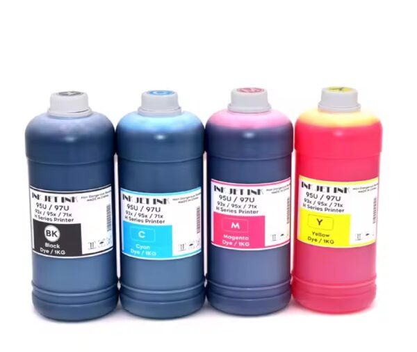 INK HP BASE D'EAU HP 500 K/C/M/Y 1L