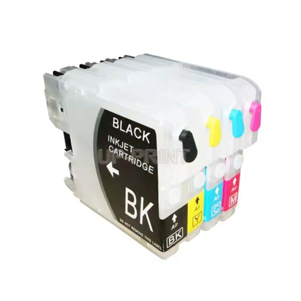 Cartouche d'encre Rechargable BROTHER LC 1100 980 DCP-J125 J315W J515W