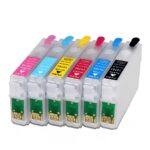 Cartouche Vide EPSON STYLIUS 1400 T0791-6 PAR KIT
