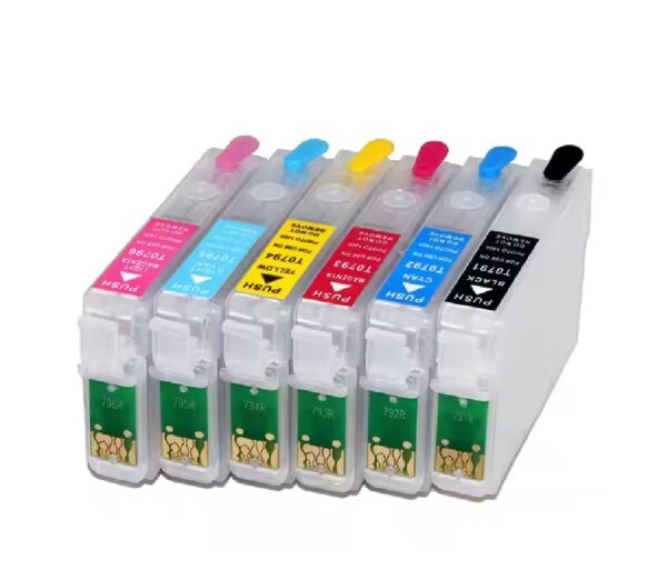 Cartouche Vide EPSON STYLIUS 1400 T0791-6 PAR KIT