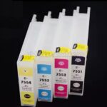 Cartouche Rechargable EPSON T7561-7564 WF-8010 8090 8510DWF 8590