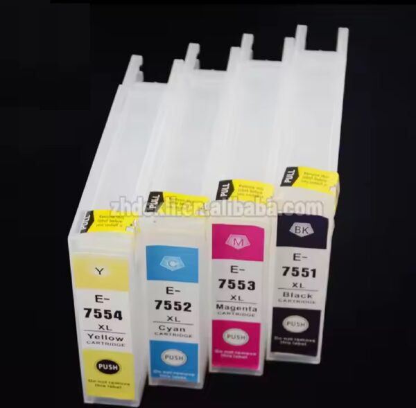Cartouche Rechargable EPSON T7561-7564 WF-8010 8090 8510DWF 8590