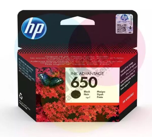 Cartouche HP 650XL OFFICEJET J4580 J4660 Black