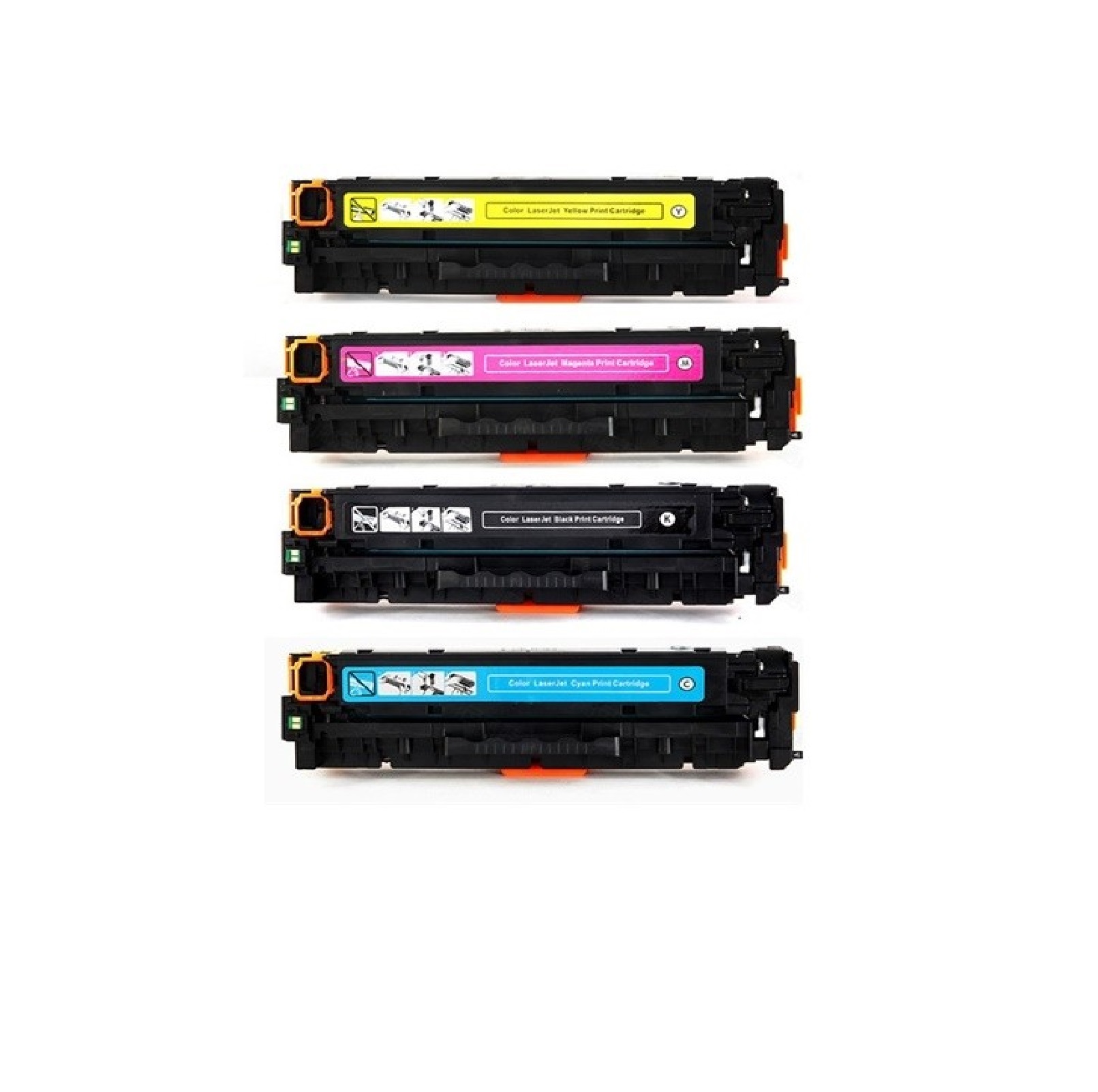 Cartouche HP CB540A CP1215 1515 1518 CM1312 125A CANON 5050 K/C/M/Y Cartouche HP CB540A CP1215 1515 1518 CM1312 125A CANON 5050 K/C/M/Y