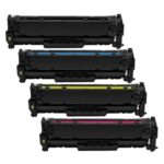 Cartouche HP & CANON CF210/211/212/213 M251NW M276N, I-Sensys LBP7100CN K/C/M/Y