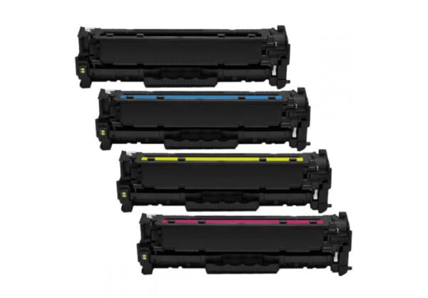 Cartouche HP & CANON CF210/211/212/213 M251NW M276N, I-Sensys LBP7100CN K/C/M/Y