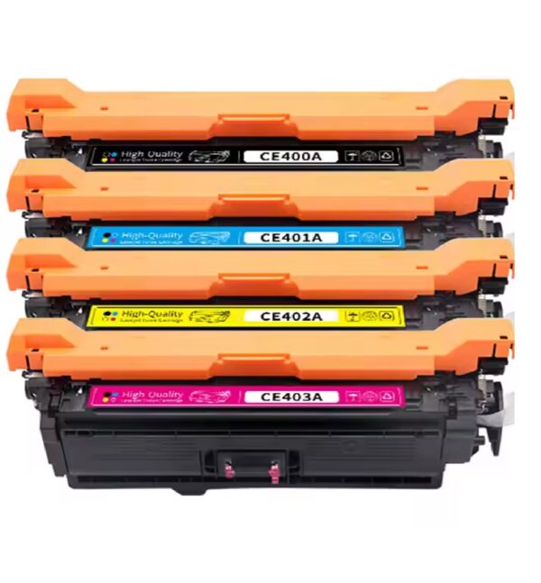 Cartouche HP CE400 M551 M551DN M551XH 500 K/C/M/Y