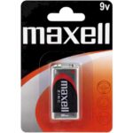 Battery Pile maxell 9V | 6F22 | PP3 | MN1604 ZINC