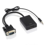 VGA to HDMI full HD + audio