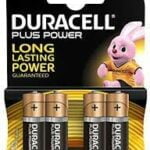 Duracell 1.5v alkaline AA4 Lr6/mn1500