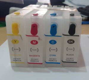Cartouche Rechargeable EPSON T7021/4 avec puce permanente