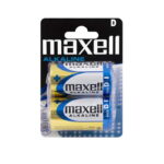 2 Piles D Maxell LR20 Alcaline