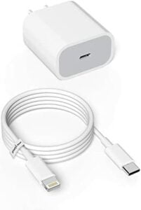 Charger fast 20w + Cable Lightning MOXOM MX-HC25