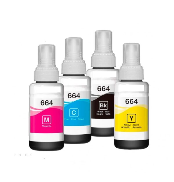 Encre EPSON 664 EcoTank ink bottle K/C/M/Y 70ML