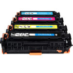 Toner cartridge HP CE410 CF380 CC530 POUR PRO300 400 M351 MFP-M375NW K/C/M/Y