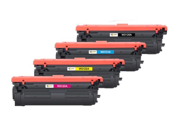 Toner cartridge HP W2120A Pour M856dn 856x MFP-M776dn K/C/M/Y Sans Puce