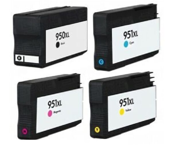 INK Cartridge HP Pour 951XL B/C/M/Y