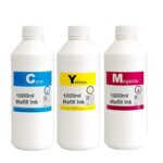 INK bottles HP 51641A Pour 700 800 900 1100 400 1L C/M/Y