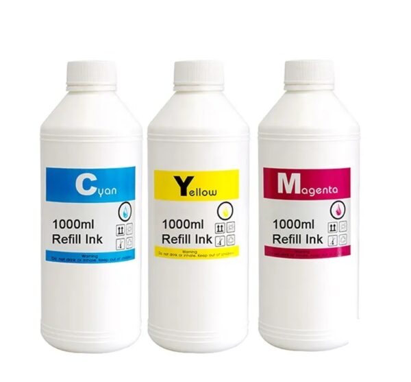 INK bottles HP 51641A Pour 700 800 900 1100 400 1L C/M/Y
