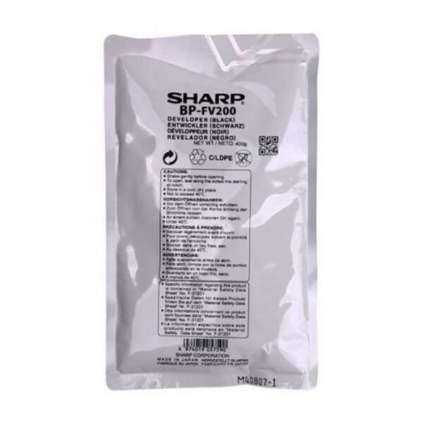 Developper Sharp BP-FV200 Pour BP-20M31 20M28 20M24 20M22 Compatible