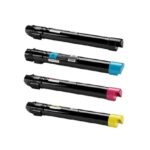 Toner Cartridge XEROX Pour WC7525 7825 BK/CY/MG/YELL Original