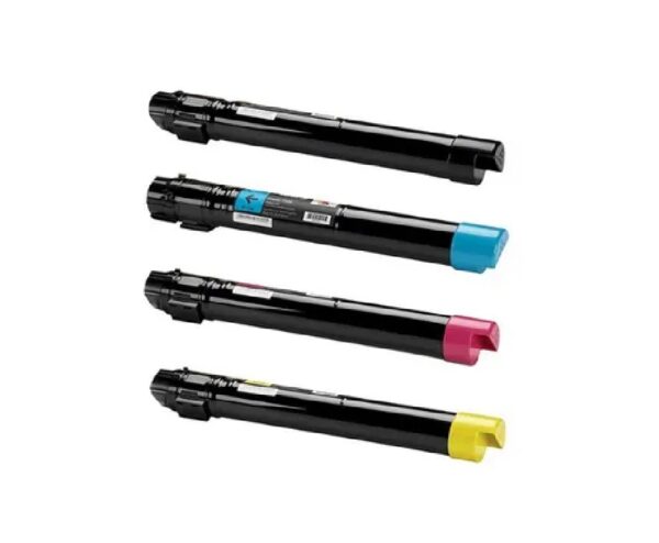 Toner Cartridge XEROX Pour WC7525 7825 BK/CY/MG/YELL Original