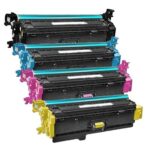 Cartouche de toner HP CF360 CF361 CF362 CF363 Pour M553N 553X 553DN M552 M577 M577DN K/C/M/Y