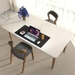 Tapis de bureau et clavier souris en cuir PU 70x35cm – Image 3
