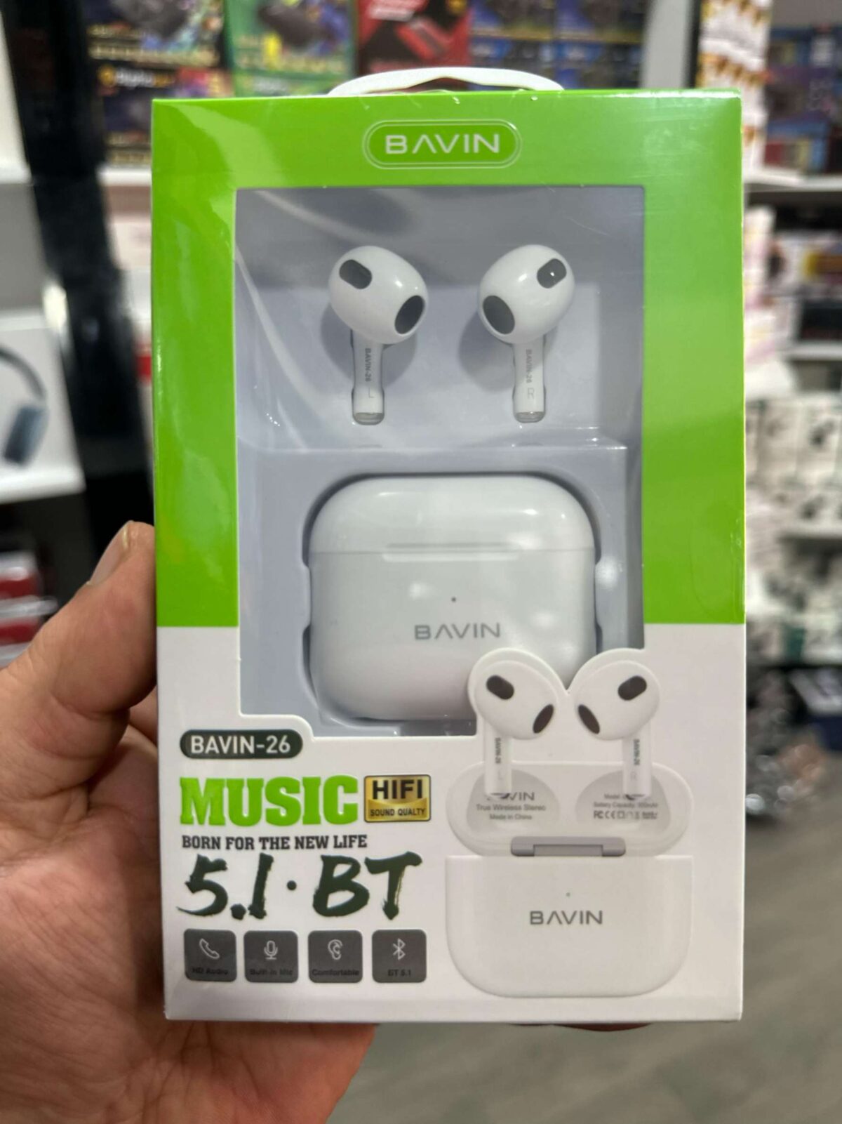 BAVIN BA-26 MULTI-FUNCTIONAL WIRELESS EARPHONE – Image 4