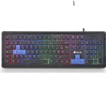 CLAVIER NGS GKX-305 GAMER AVEC TOUCHES RETRO-ÉCLAIRÉES ET TOUCHES MULTIMEDIA