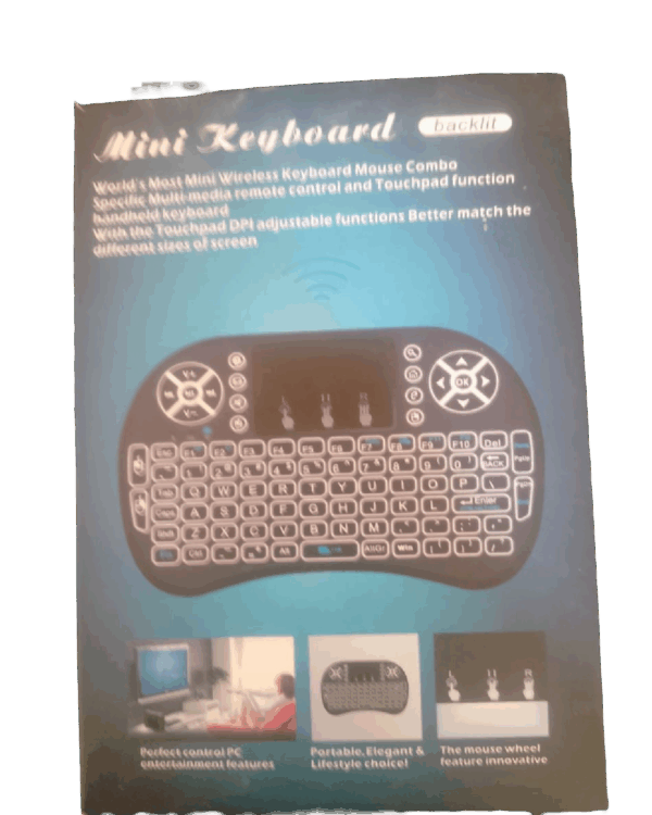 Mini clavier backlit