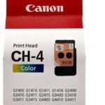TETE D'IMPRESSION Canon Couleurs CH-4 POUR G1411 g2411 g3411