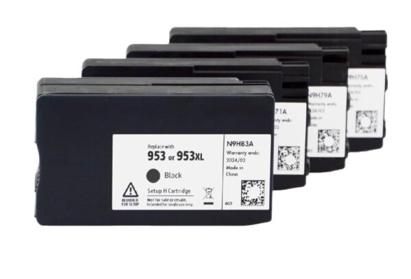 CARTOUCHE HP 953XL 7720 7730 7740 K/C/M/Y