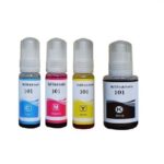 Bouteille d'encre Pour EPSON 101U L4150 L4160 L6160 L6170 K/C/M/Y