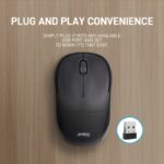 Souris optique sans fil JEDEL W930 Noir