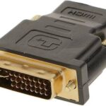 Adaptateur DVI MAE24+5 vers HDMI FEMELLE NOIR