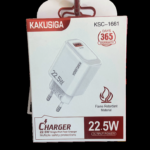 Chargeur mural Kakusiga KSC-1661 22,5W port USB-A